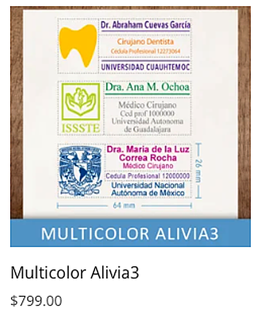 Multicolor alivia3